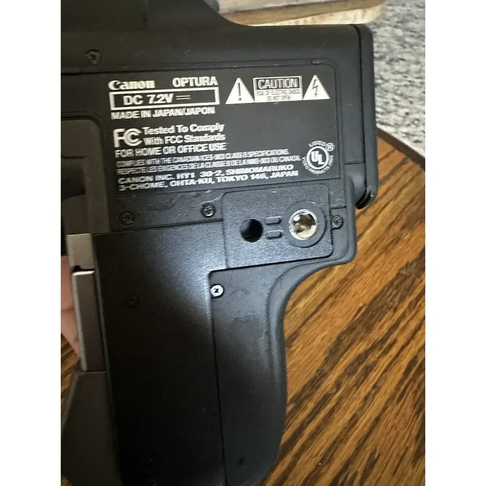 Canon Optura Digital Video Camcorder Tested Works Comes With Battery And Extras